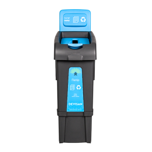 Корзина для сортировки бумаги Fantom, 80 л